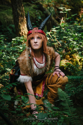Illustration for article titled Princess Mononoke Cosplay Blows The Head Off The God Of Cosplay